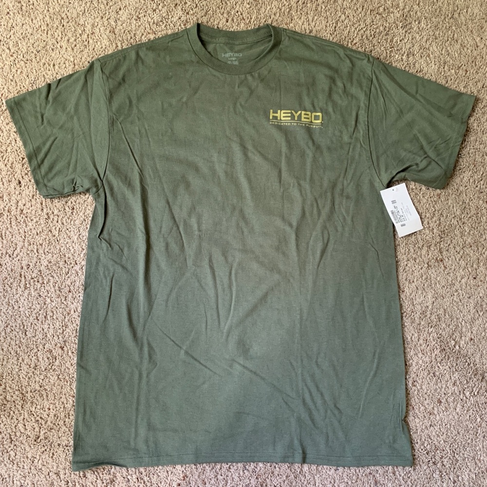 Brand New Heybo L Green T-Shirt